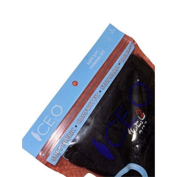 NEW WITH TAGS Ice2O Boys' Thermal 2-Piece Long Underwear PANTS AMD SHIRT  Set Si - Picture 5 of 8